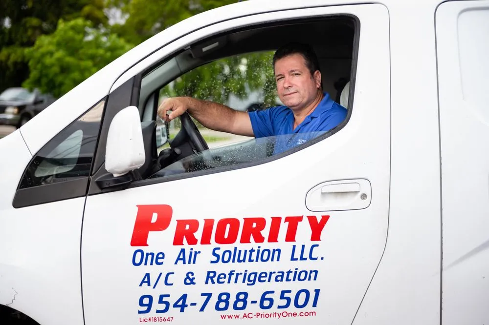 Slide of Priority One Air Solutions