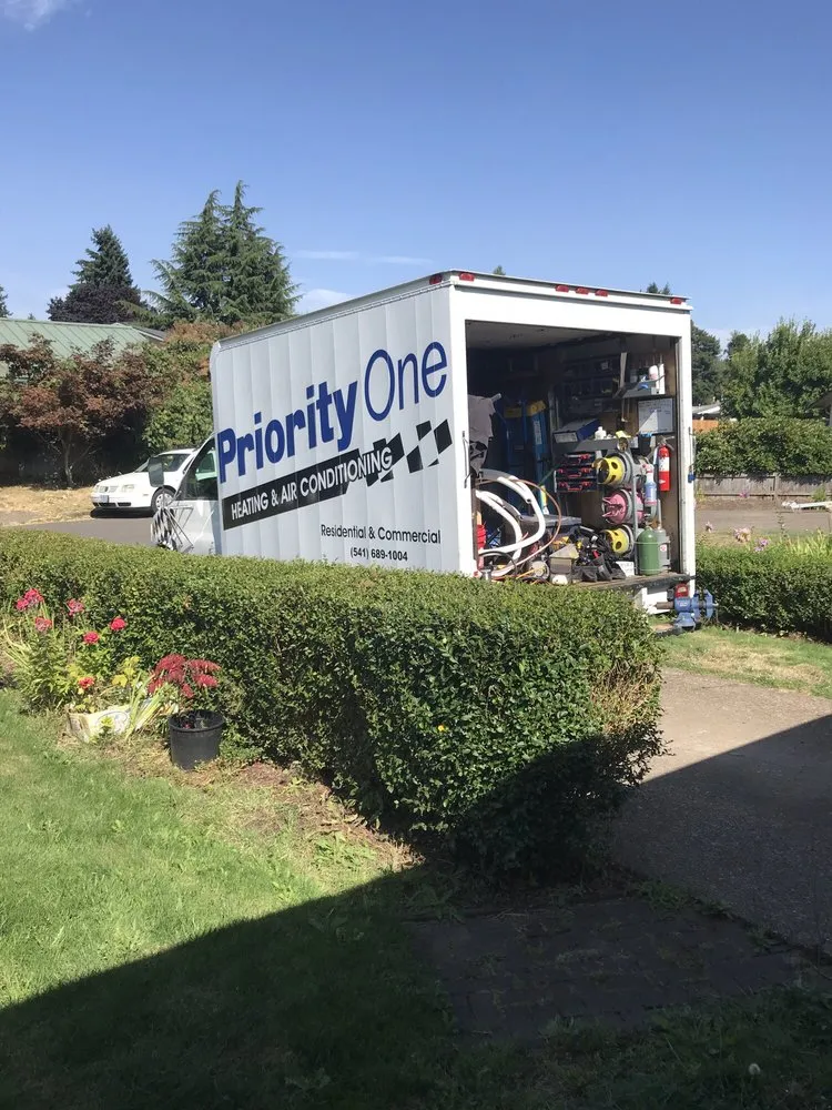 Slide of Priority One Heating & Air Conditioning