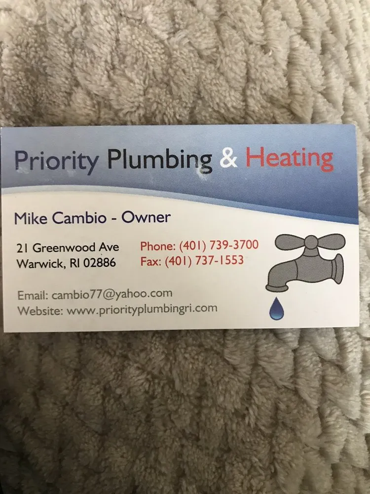 Slide of Priority Plumbing & Heating