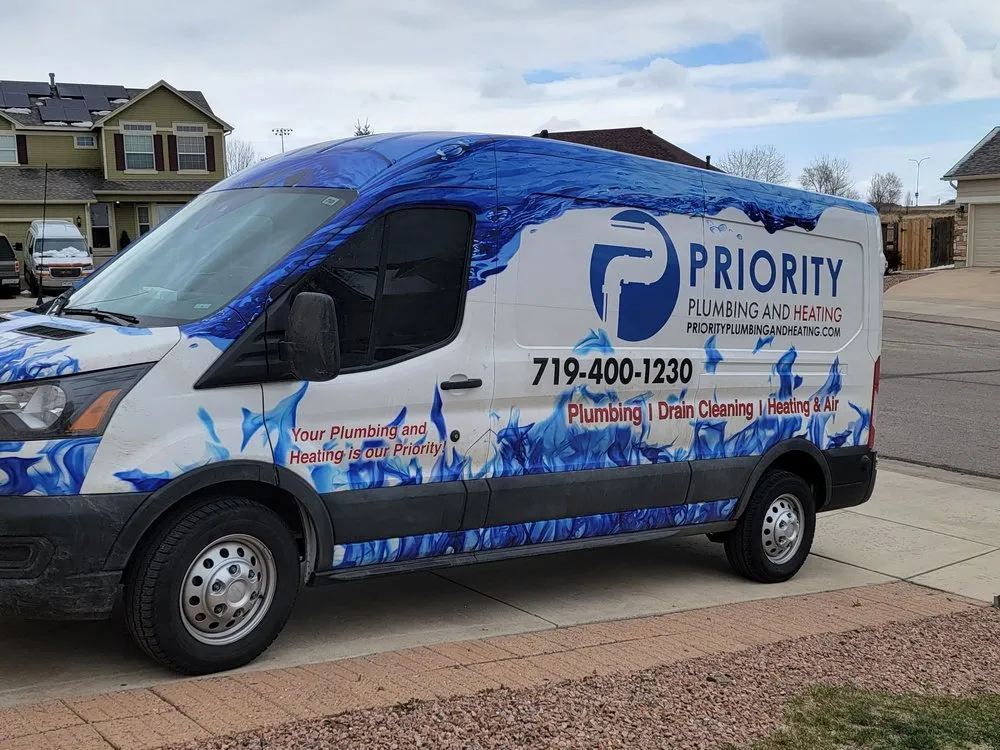 Slide of Priority Plumbing and Heating - Northern Colorado