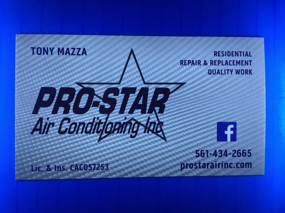 Slide of Pro-Star Air Conditioning