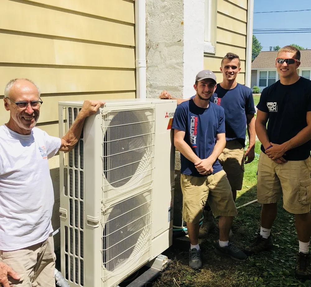 Slide of Pro-Tech HVAC Home