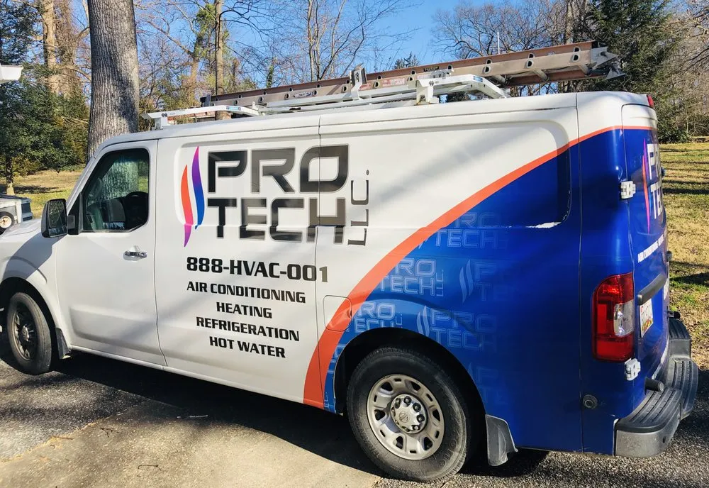 Slide of Pro-Tech HVAC Home