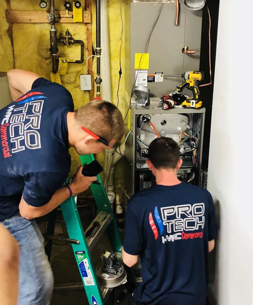 Slide of Pro-Tech HVAC Home