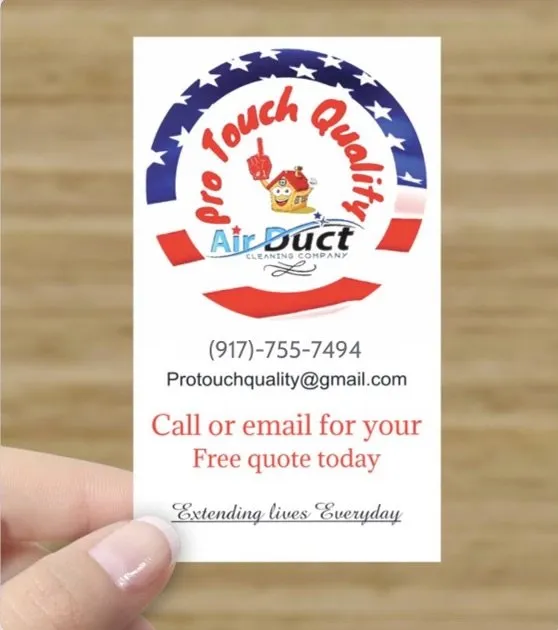 Slide of Pro Touch Quality Airduct Cleaning