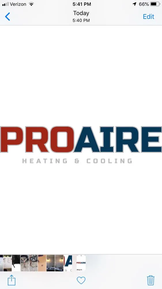 Slide of Proaire Heating & Cooling