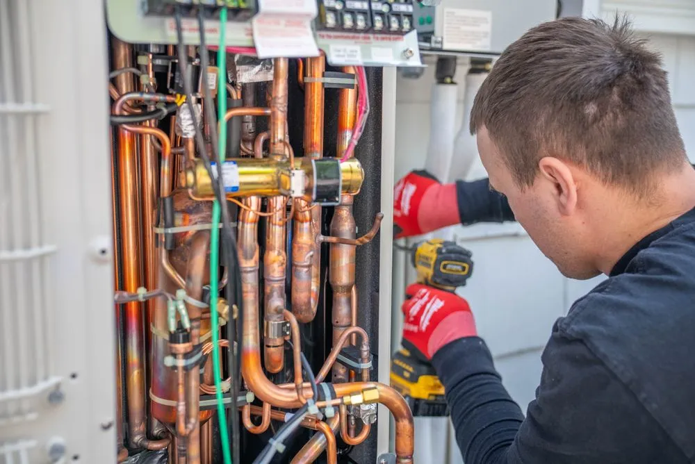 Slide of Product Air Heating Cooling and Electric