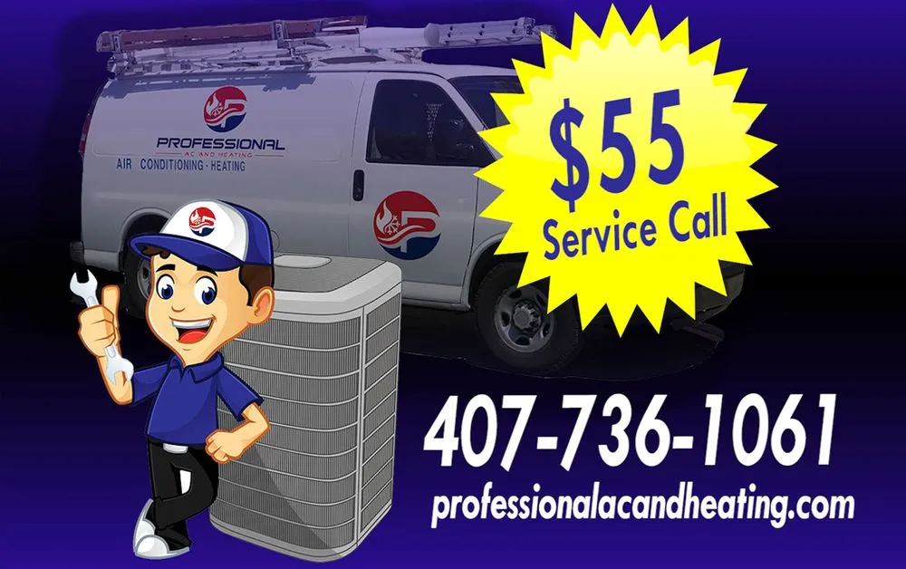 Slide of Professional A/C and Heating, Inc.