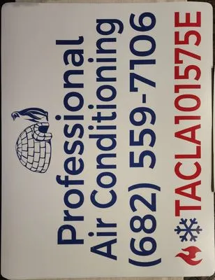 Professional Air Conditioning Mechanical Logo