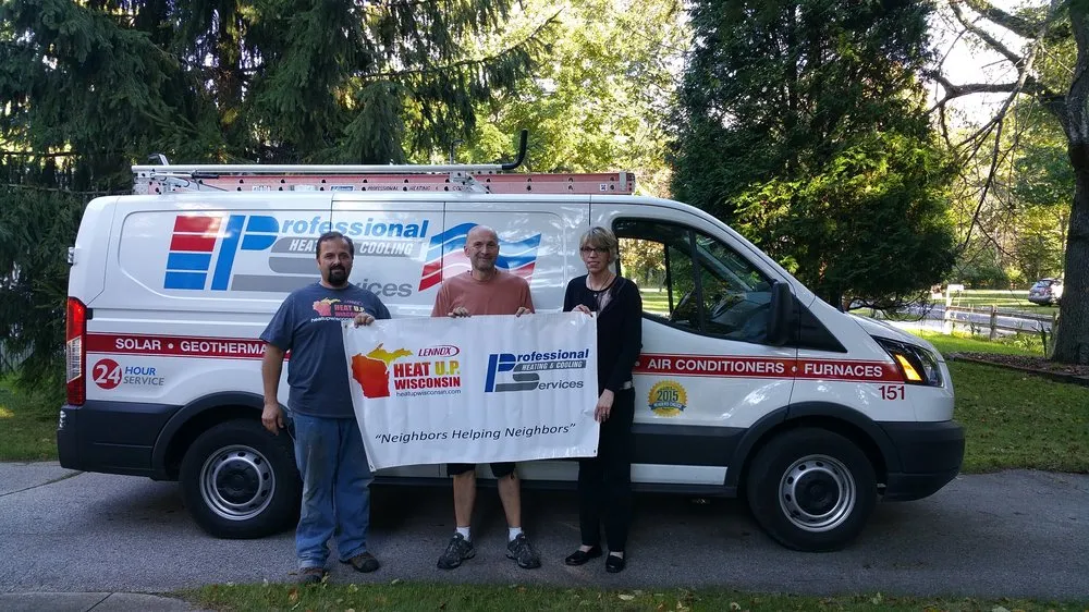 Slide of Professional Heating & Cooling Services