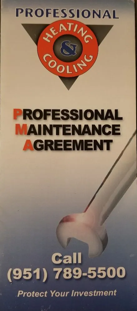 Slide of Professional Heating and Cooling
