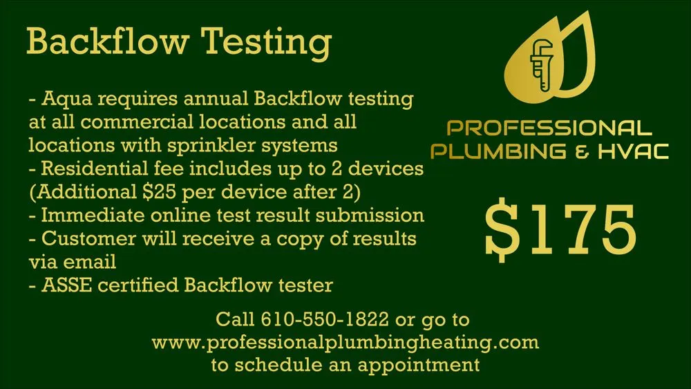 Slide of Professional Plumbing & HVAC