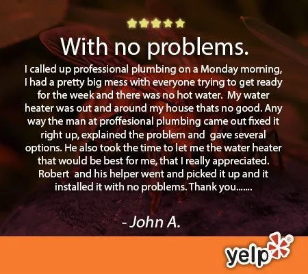 Slide of Professional Plumbing