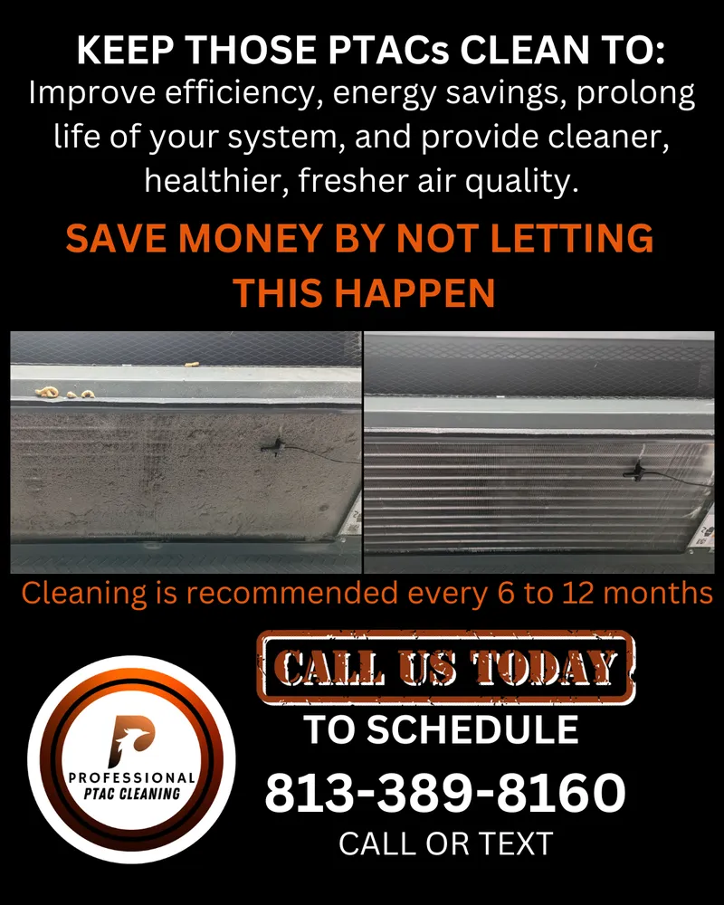 Emergency air conditioning tune-up in Land O' Lakes, FL - Professional PTAC Cleaning