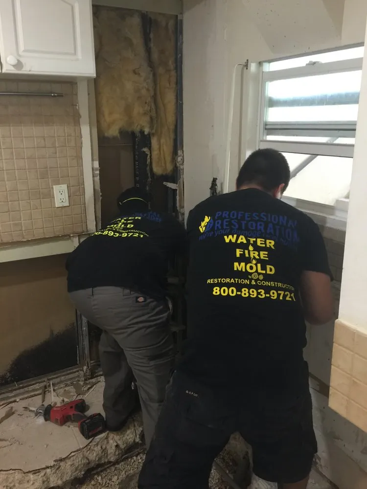 Slide of Professional Restoration