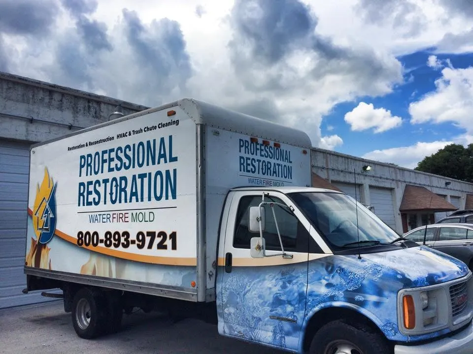 Slide of Professional Restoration