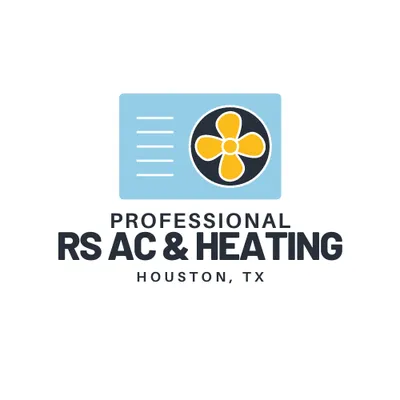 professional RS AC & HEATING Logo