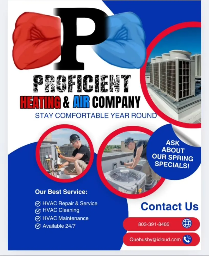 Slide of Proficient Heating & Air