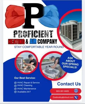 Proficient Heating & Air Logo