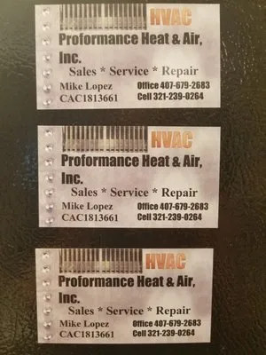 Proformance Heat & Air Logo