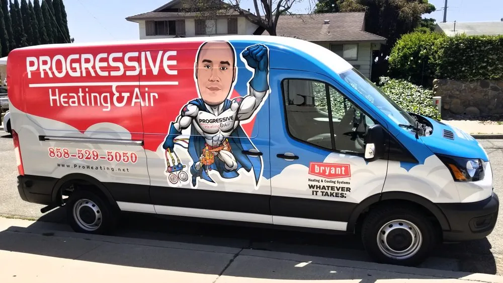 Slide of Progressive Heating & Air