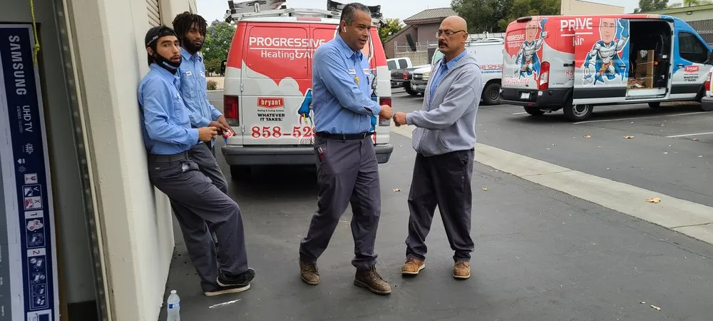 Slide of Progressive Heating & Air