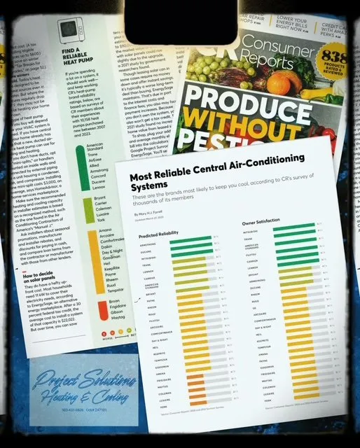 Slide of Project Solutions Heating & Cooling