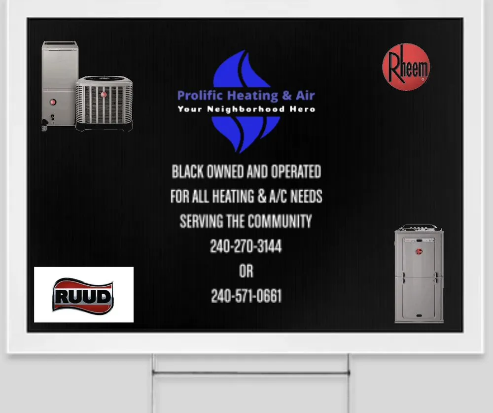 Slide of Prolific Heating and Air