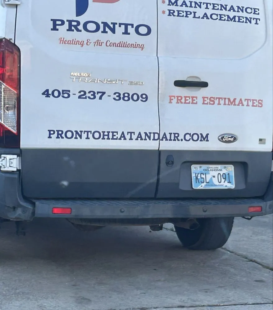 Slide of Pronto Heating & Air Conditioning