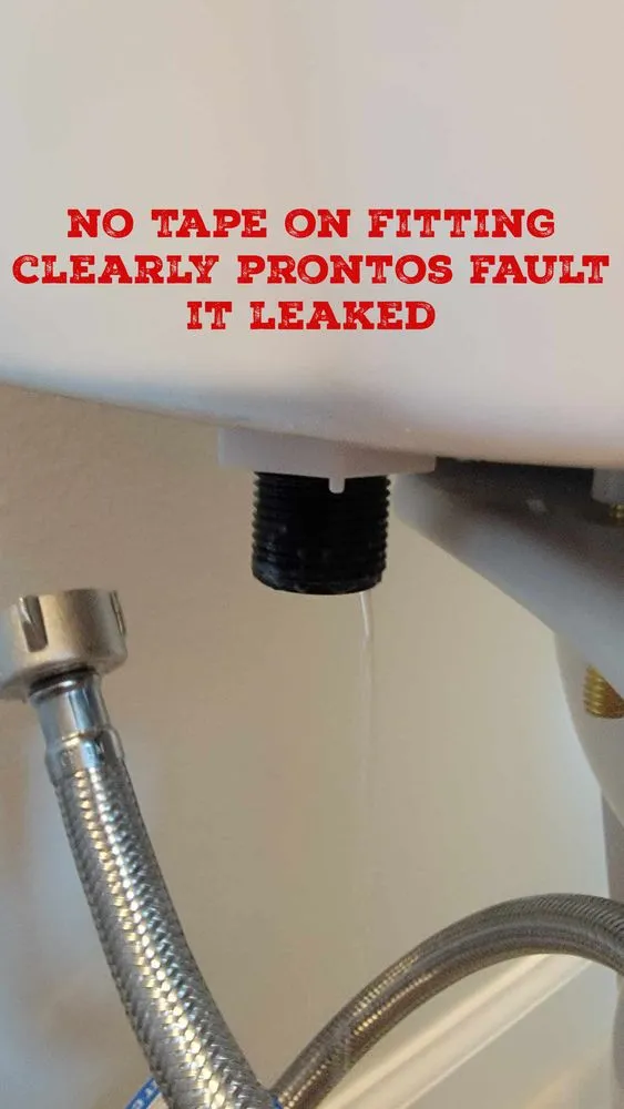 Slide of Pronto Plumbing Heating Air Drains
