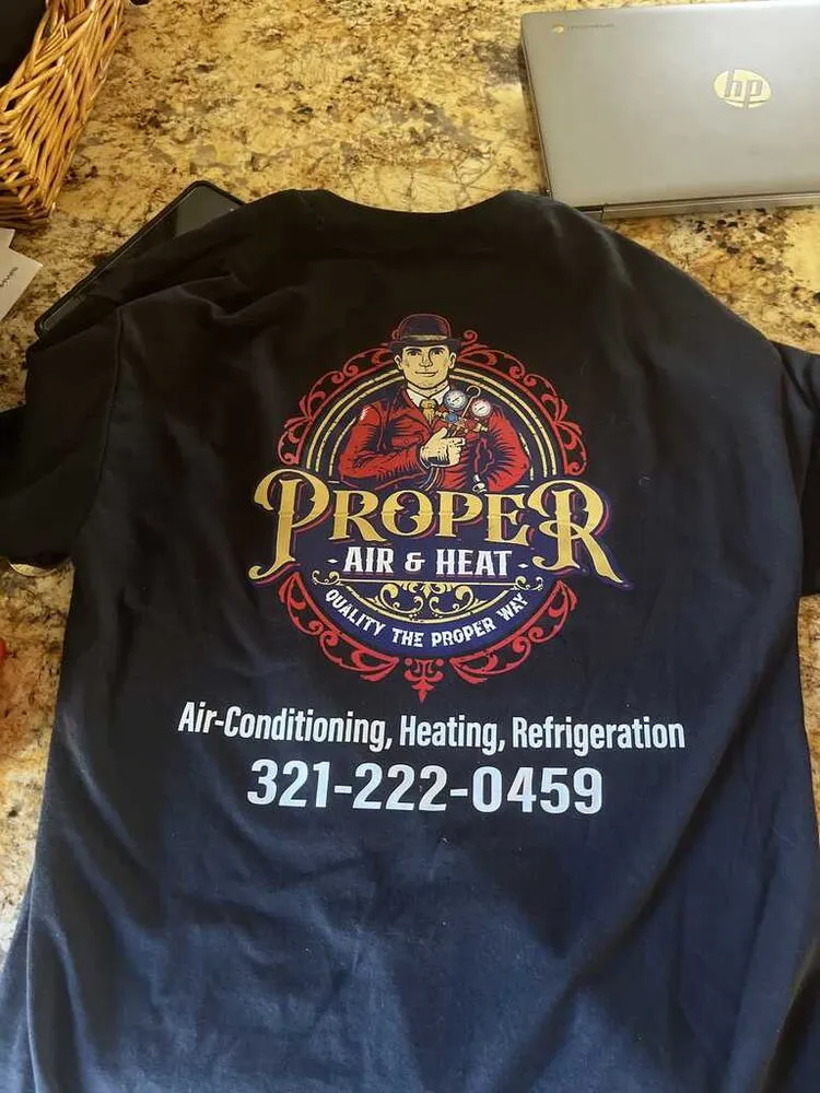 Slide of Proper Air & Heat