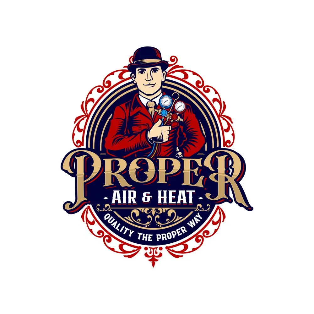 Slide of Proper Air & Heat