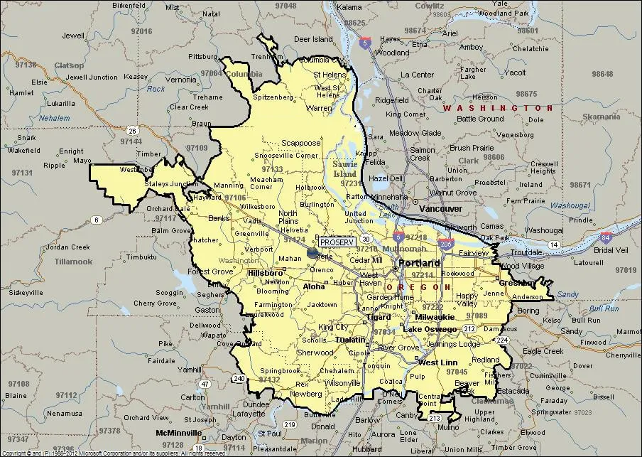 Slide of Proserv Portland