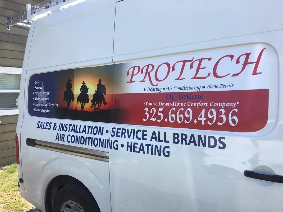 Slide of Protech Heating & AC of Abilene