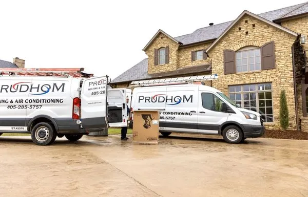 Prudhom Mechanical Logo