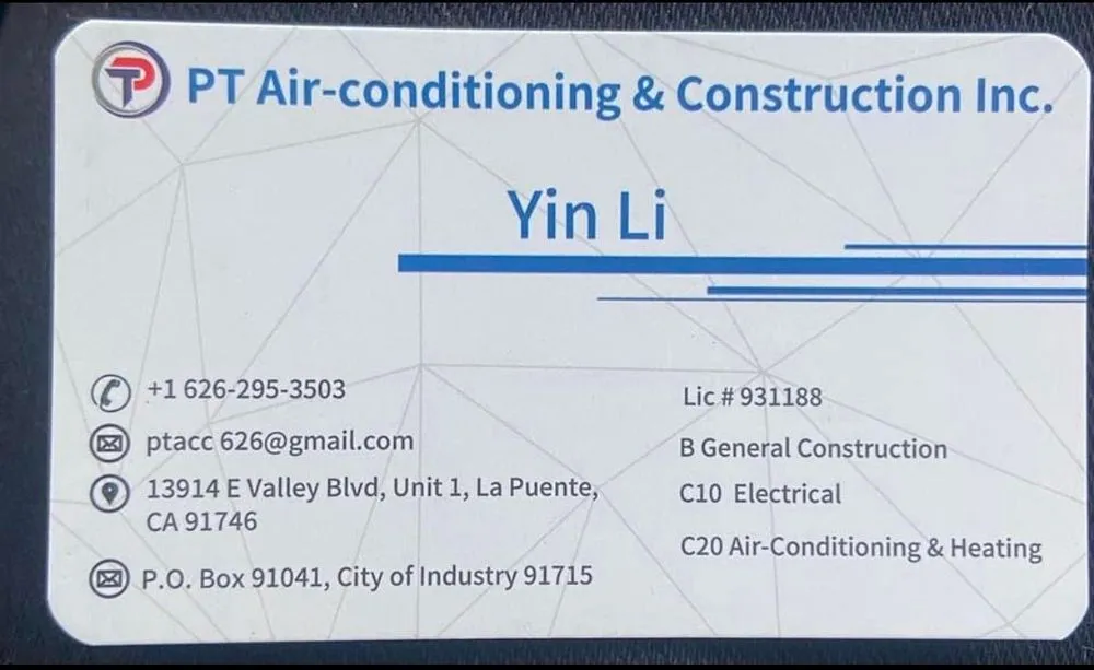 Slide of PT Air Conditioning & Construction