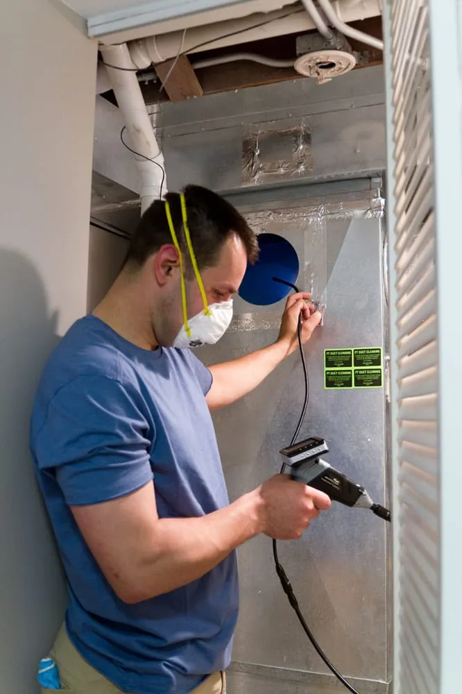 Slide of PT Duct Cleaning