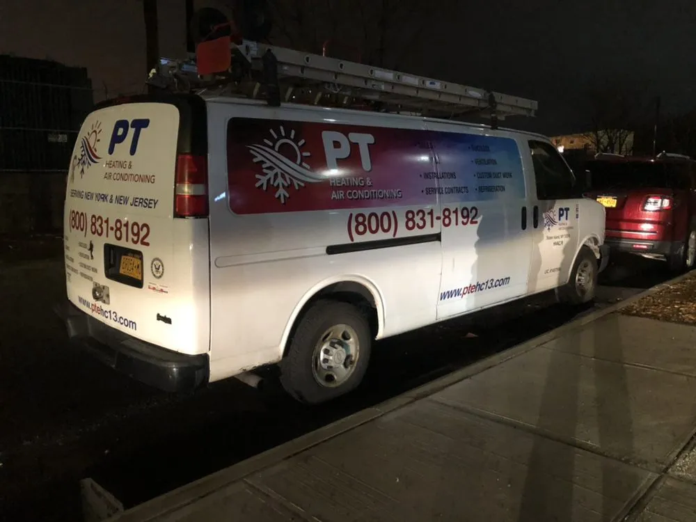 Slide of P.T. Heating & Air Conditioning Services