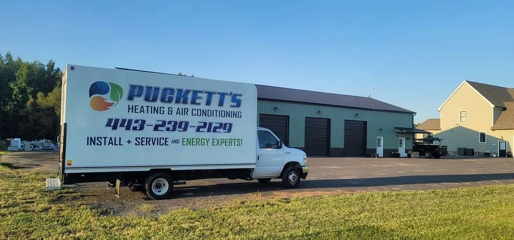Slide of Pucketts HVAC