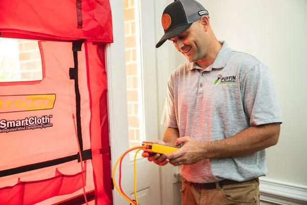 Puffin Mechanical Logo