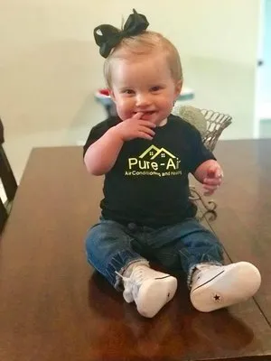 Pure-Air Air Conditioning and Heating Logo