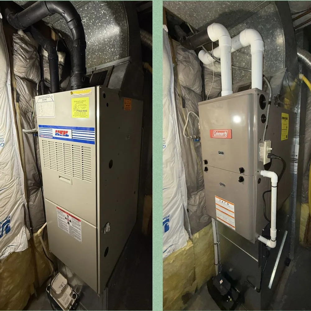 Slide of Pure Air Cooling & Heating