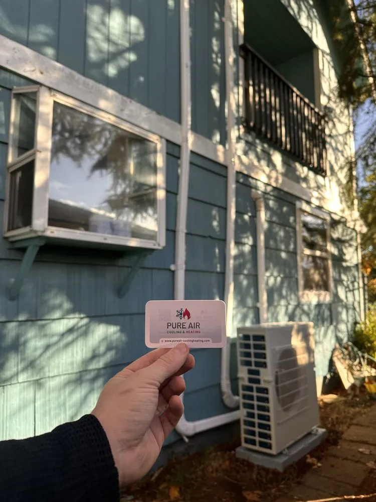 Slide of Pure Air Cooling & Heating