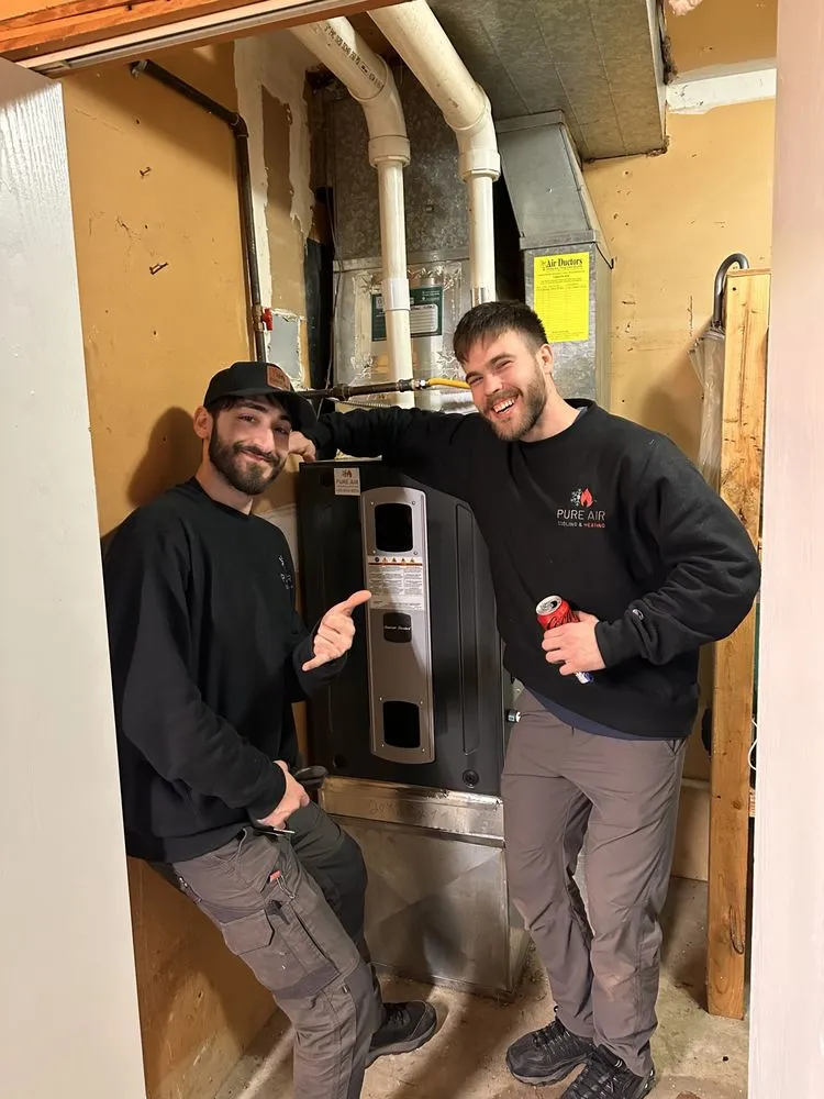 Slide of Pure Air Cooling & Heating