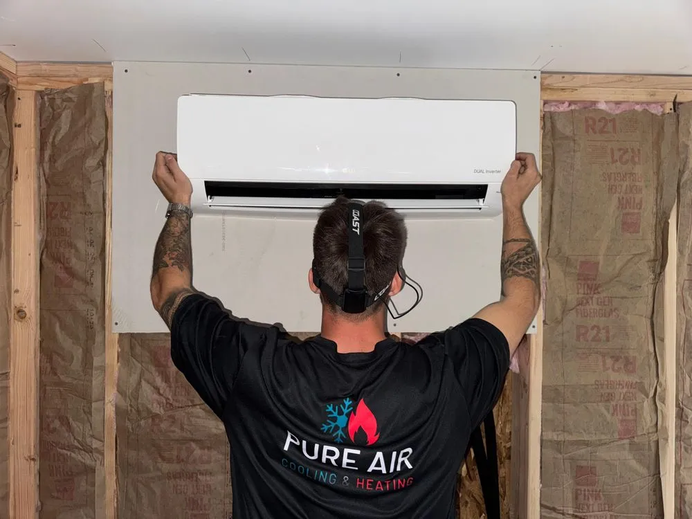 Slide of Pure Air Cooling & Heating