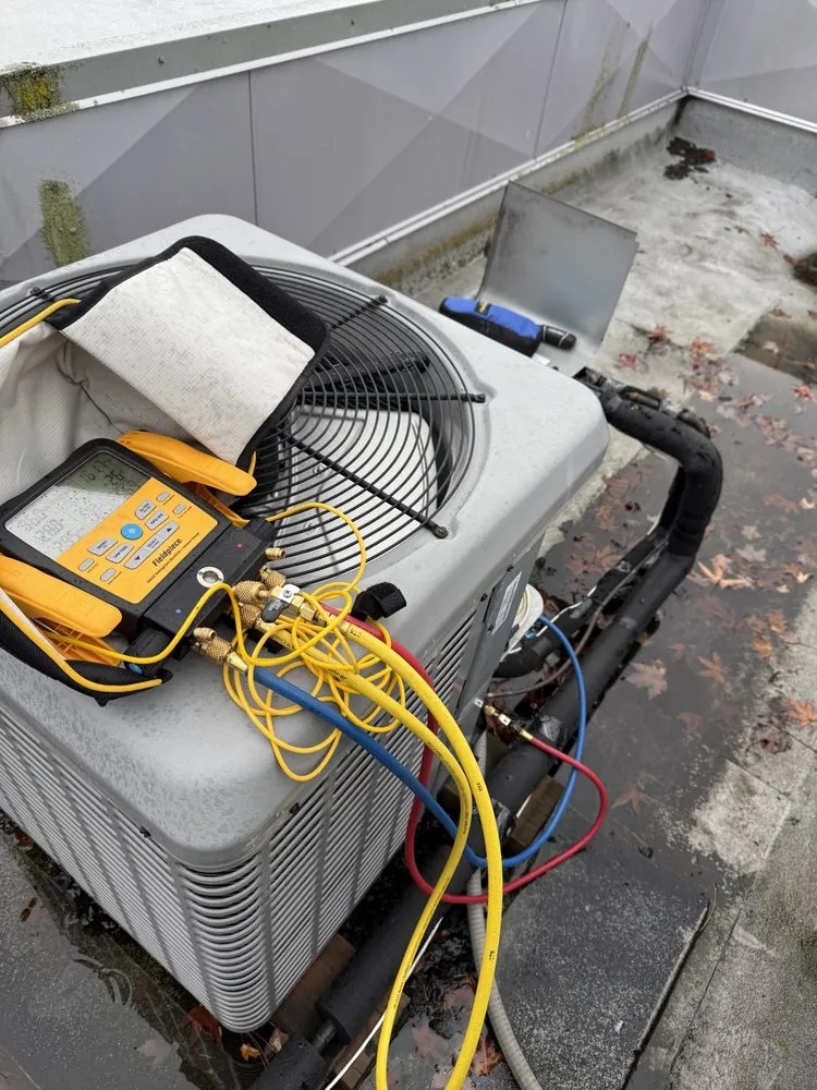 Slide of Pure Air Cooling & Heating