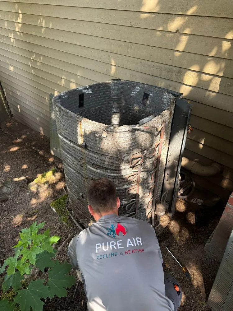 Slide of Pure Air Cooling & Heating