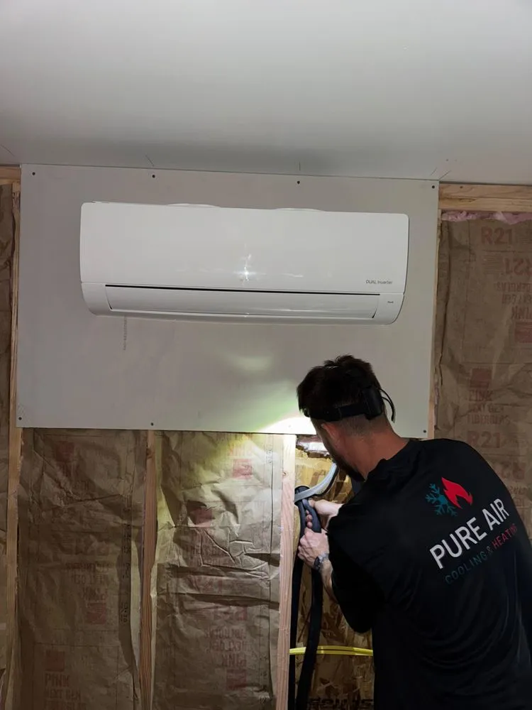 Slide of Pure Air Cooling & Heating