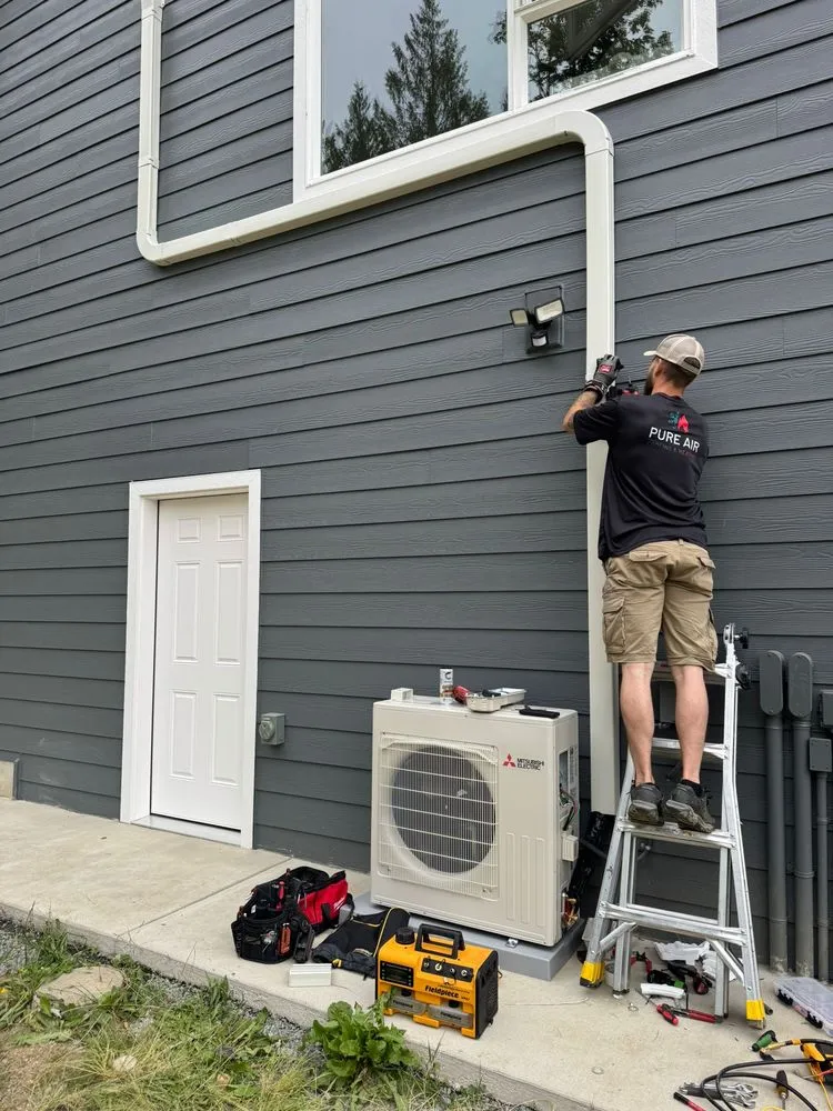 Slide of Pure Air Cooling & Heating