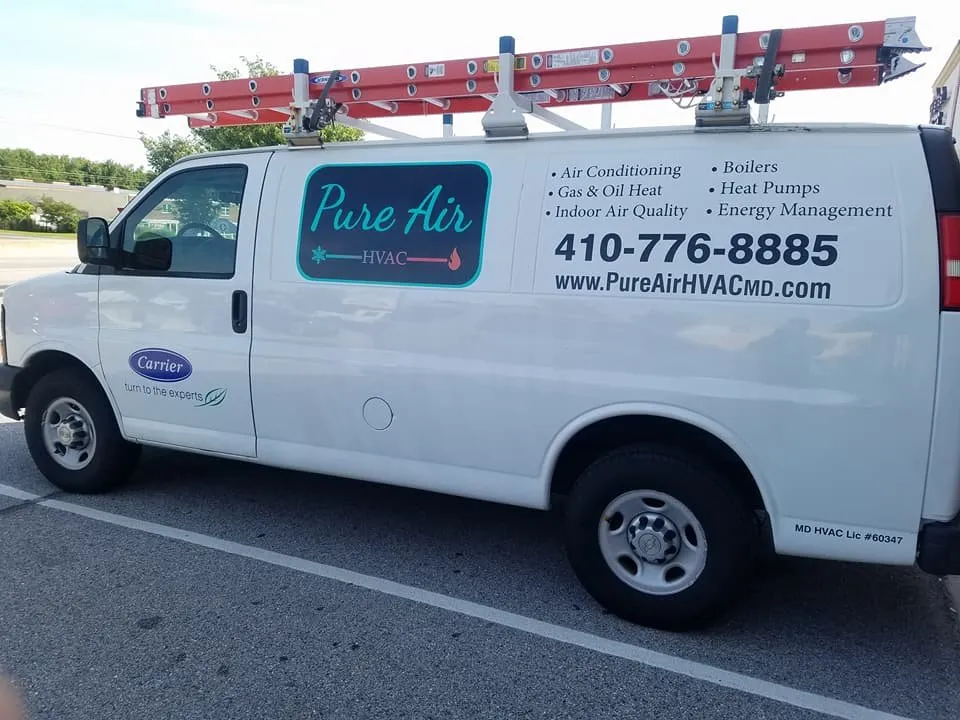 Slide of Pure Air HVAC